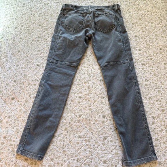 Closed grey skinny jeans with zipper detail - Picture 6 of 8